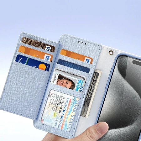 DUX DUCIS ETUI DO IPHONE 15 PRO Z PEWNOŚCIĄ MAGNETYCZNEGO ZAMKNIĘCIA