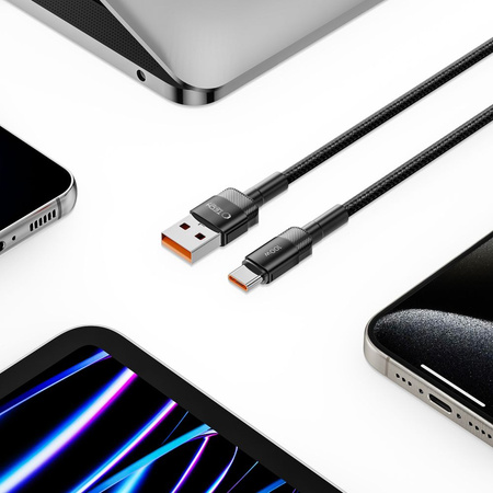 TECH-PROTECT KABEL USB-C DO TELEFONÓW 5A 100W 50CM ZAAWANSOWANE TECHNOLOGIE