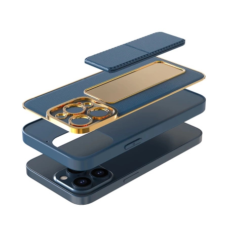 HURTEL ETUI DO IPHONE 12 PRO Z PODSTAWKĄ NEW KICKSTAND KOMPAKTOWA OCHRONA