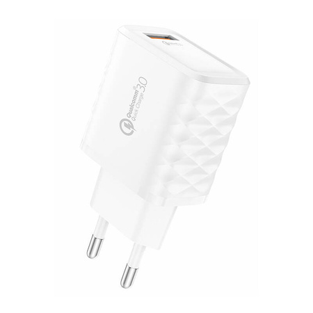 FONENG ŁADOWARKA SIECIOWA 18W USB-A DO IPHONE 12 13 14 15 SZYBKIE ŁADOWANIE