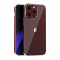 HURTEL ETUI DO IPHONE 15 PRO MAX PRZEZROCZYSTE Z SERII ULTRA CLEAR OCHRONNE
