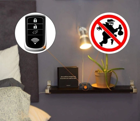 Etui antykradzieżowe na klucze samochodowe blokujące fale radiowe pokrowiec Keyless Faraday Box klatka Faradaya 14 cm z 10 cm czarny