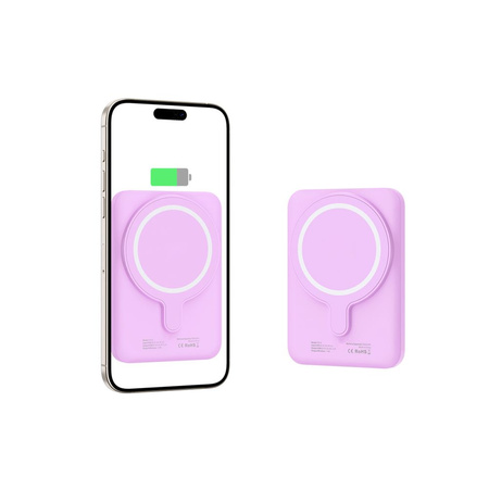 TECH-PROTECT POWERBANK PB10 5000MAH DO IPHONE 12 13 14 15 PROSTE ŁADOWANIE