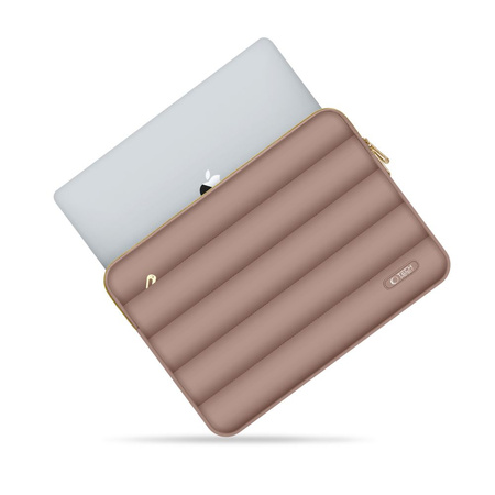 TECH-PROTECT PUFFY ETUI DO LAPTOPA 13 14 CALI WALNUT OCHRONA ANTYWSTRZĄSOWA