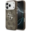 GUESS ETUI CASE DO IPHONE 17 PRO GRANULOWANE LOGO 4G Z LOGO DESIGN
