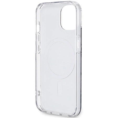 Etui Guess IML GCube MagSafe na iPhone 15 / 14 / 13 - czarne