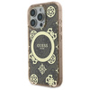 GUESS ETUI HARDCASE DO IPHONE 16 PRO MAX DO MAGSAFE PEONY KWIATY TŁO 4G
