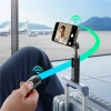 Selfie stick Joyroom JR-ZS509 kompatybilny z MagSafe z Bluetooth - czarny
