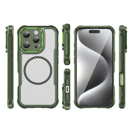 HURTEL ETUI SILIKONOWE LEADING SERIES MAGSAVE DO IPHONE 16 PRO
