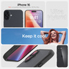 SPIGEN POKROWIEC ULTRA HYBRID DO IPHONE 16 OCHRONNY Z MAGNETYCZNYM SYSTEMEM