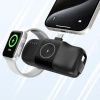 WOZINSKY MINI POWERBANK 5000MAH Z KABLEM USB-C DO APPLE WATCH 15W ŁADOWANIE