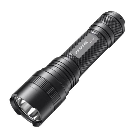 SUPERFIRE LATARKA L6-U 1480LM DO WĘDRÓWEK OUTDOOR ZASILANIE USB-C Z USB-C