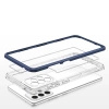 HURTEL CLEAR 3IN1 ETUI DO SAMSUNG GALAXY A73 Z RAMKĄ I ŻELOWYM POKROWCEM