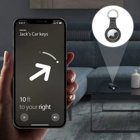 DUX DUCIS ZESTAW 4X SILIKONOWE ETUI BRELOK CASE DO APPLE AIRTAG ZAWIESZKA