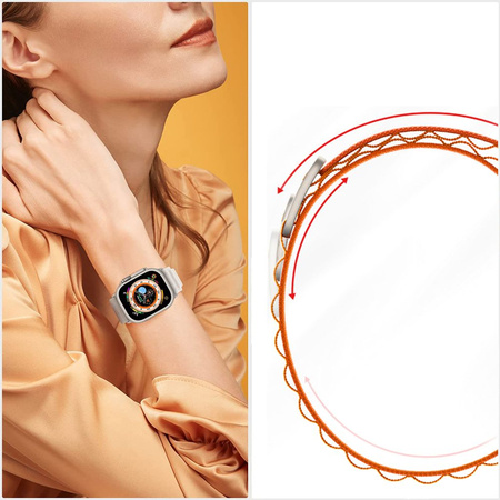 TECH-PROTECT PASEK DO APPLE WATCH 6 7 8 9 10 SE 44 45 46 49 MM WYTRZYMAŁOŚĆ