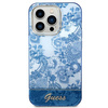 Guess GUHCP14XHGPLHB iPhone 14 Pro Max 6,7" niebieski/blue hardcase Porcelain Collection