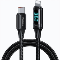 McDodo Kabel do telefonu, DIGITAL PRO USB-C, do iPhone , 36W 1,2m czarny