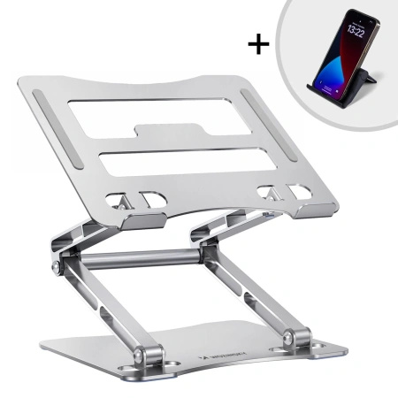 WOZINSKY PODSTAWKA ALUMINIOWA 15 6 CALA Z PODSTAWKĄ DO SMARTFONA ZESTAW