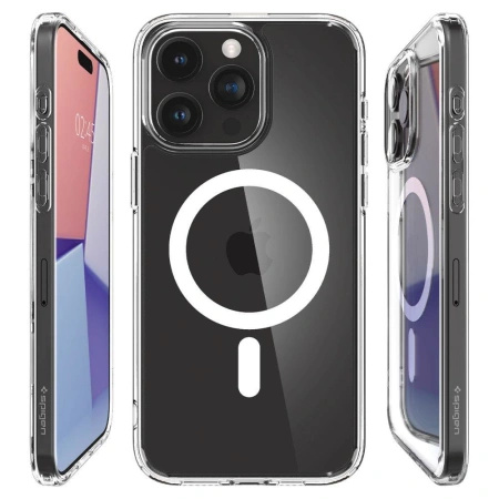 SPIGEN POKROWIEC CRYSTAL HYBRID DO IPHONE 15 PRO MAX Z MAGNETYCZNYM DO