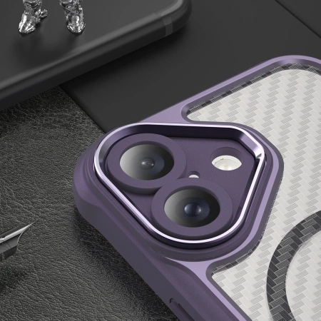 HURTEL ETUI DO IPHONE 16 SILIKONOWE LEADING SERIES Z DO MAGSAFE WYSOKA