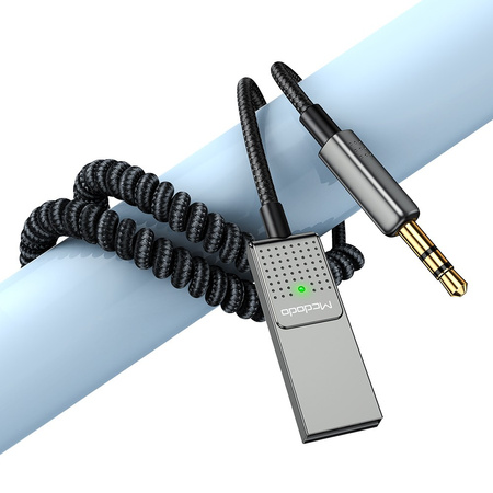 MCDODO TRANSMITER ADAPTER ODBIORNIK AUDIO BLUETOOTH 5.1 AUX DO SAMOCHODU
