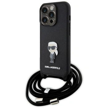 KARL LAGERFELD ETUI KLHCP15LSASKNPSK DO IPHONE 15 PRO 6.1 MONOGRAM SAFFIANO