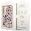 Etui Guess GUHCS23MHCFWSP S23+ S916 - różowe Flower Collection