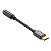 Baseus L54 adapter do słuchawek przejściówka z USB-C na gniazdo audio jack 3.5mm DAC 24 bit 48 KHz czarny (CATL54-01)