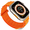 Pasek nylonowy Puro Extreme do Apple Watch 42 / 44 / 45 / 49 mm - pomarańczowy