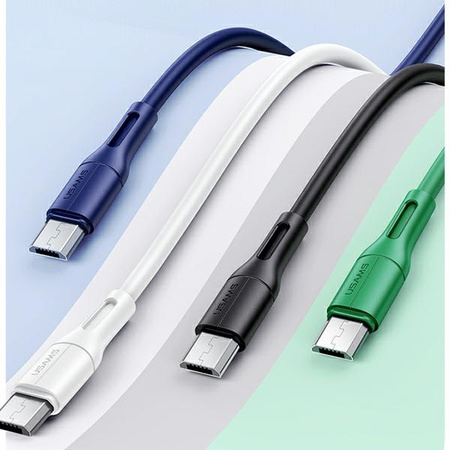 USAMS KABEL MICRO USB DO ŁADOWANIA 1M 2A DO TELEFONÓW Z FUNKCJĄ FAST CHARGE