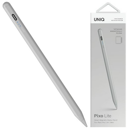 Etui Uniq Pixo Lite rysik magnetyczny na iPada szary/chalk grey