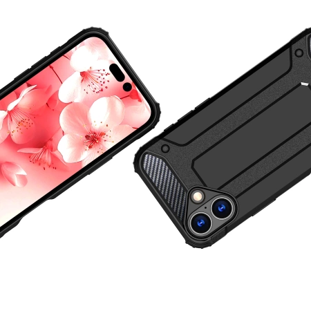 HURTEL ETUI HYBRID ARMOR PANCERNE DO APPLE IPHONE 16 OCHRONA PRZED UPADKIEM