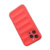 Magic Shield Case etui do iPhone 13 Pro Max elastyczny pancerny pokrowiec czerwony
