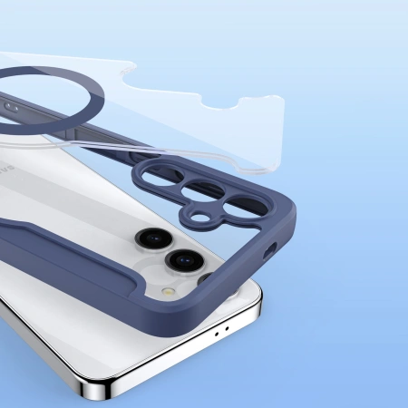 DUX DUCIS ETUI CASE NA SAMSUNG GALAXY S24+ Z DO MAGSAFE I KLAPKĄ SKÓRZANE