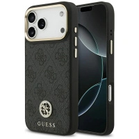 GUESS ETUI POKROWIEC DO IPHONE 17 PRO MAX 4G STRASS LOGO MAGSAFE