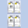 Kabel Dudao L25C USB-C - USB-C silikonowy 60W 1m - biały