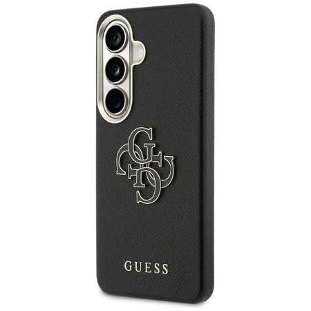 Etui Guess Grained Big 4G Metal Logo do  Samsung Galaxy S26 czarny