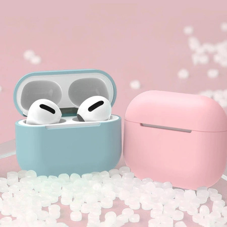 HURTEL ETUI DO AIRPODS 1 2 SILIKONOWY POKROWIEC Z BRELOKIEM KARABIŃCZYK
