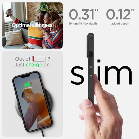 SPIGEN ULTRA HYBRID IPHONE 14 PLUS MATTE BLACK