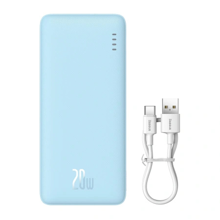 BASEUS POWERBANK 20000MAH DO TELEFONÓW 20W Z FUNKCJĄ SZYBKIEGO ŁADOWANIA