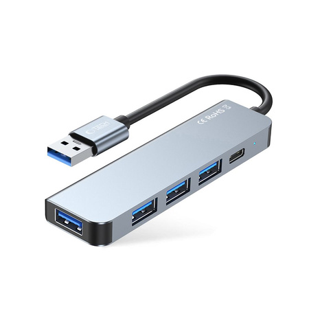 TECH-PROTECT HUB 5IN1 DO LAPTOPA USB-C HDMI ETHERNET KOMPATYBILNY Z MACBOOK