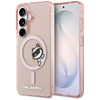 Etui Karl Lagerfeld IML Peekaboo         Choupette MagSafe do Samsung Galaxy S26 różowy