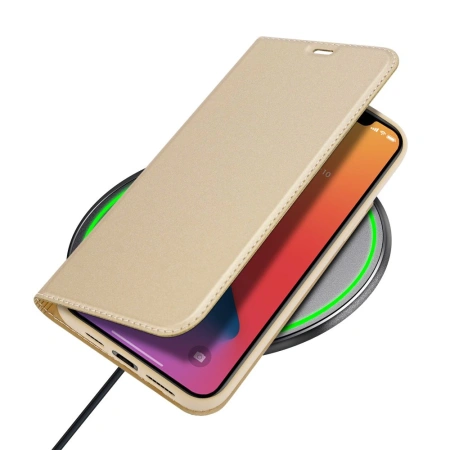 DUX DUCIS SKIN PRO ETUI KABURA POKROWIEC Z KLAPKĄ DO IPHONE 12 PRO MAX