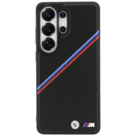 Etui BMW Tricolor Metal Logo MagSafe do  Samsung Galaxy S26 Ultra czarny