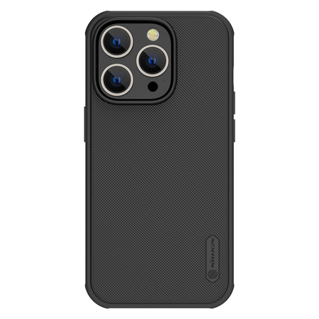 Nillkin Super Frosted Shield Pro etui iPhone 14 Pro pokrowiec na tył plecki czarny