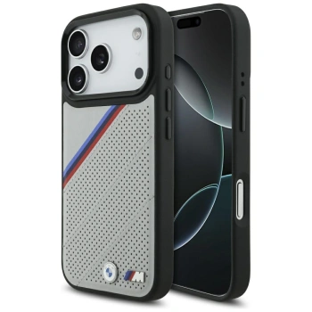 BMW ETUI M TRICOLOR METAL LOGO DO MAGSAFE IPHONE 17 PRO LUKSUSOWA OCHRONA