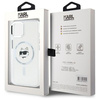 KARL LAGERFELD KLHMP15MHLSCHH HARDCASE METAL DO IPHONE 15 PLUS 6.7