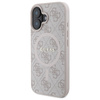 GUESS POKROWIEC DO IPHONE 16 6.1 DO MAGSAFE HARDCASE CLASSIC LOGO RING 4G
