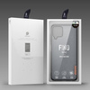 Dux Ducis Fino etui pokrowiec pokryty nylonowym materiałem Samsung Galaxy A22 4G szary