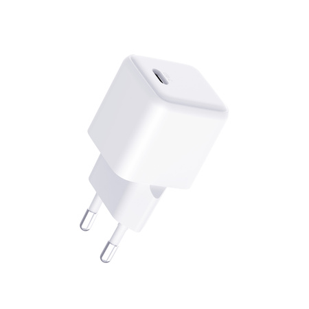 3MK SZYVKA ŁADOWARKA SIECIOWA KOSTKA DO TELEFONU 1X USB PD 25W KABEL USB-C